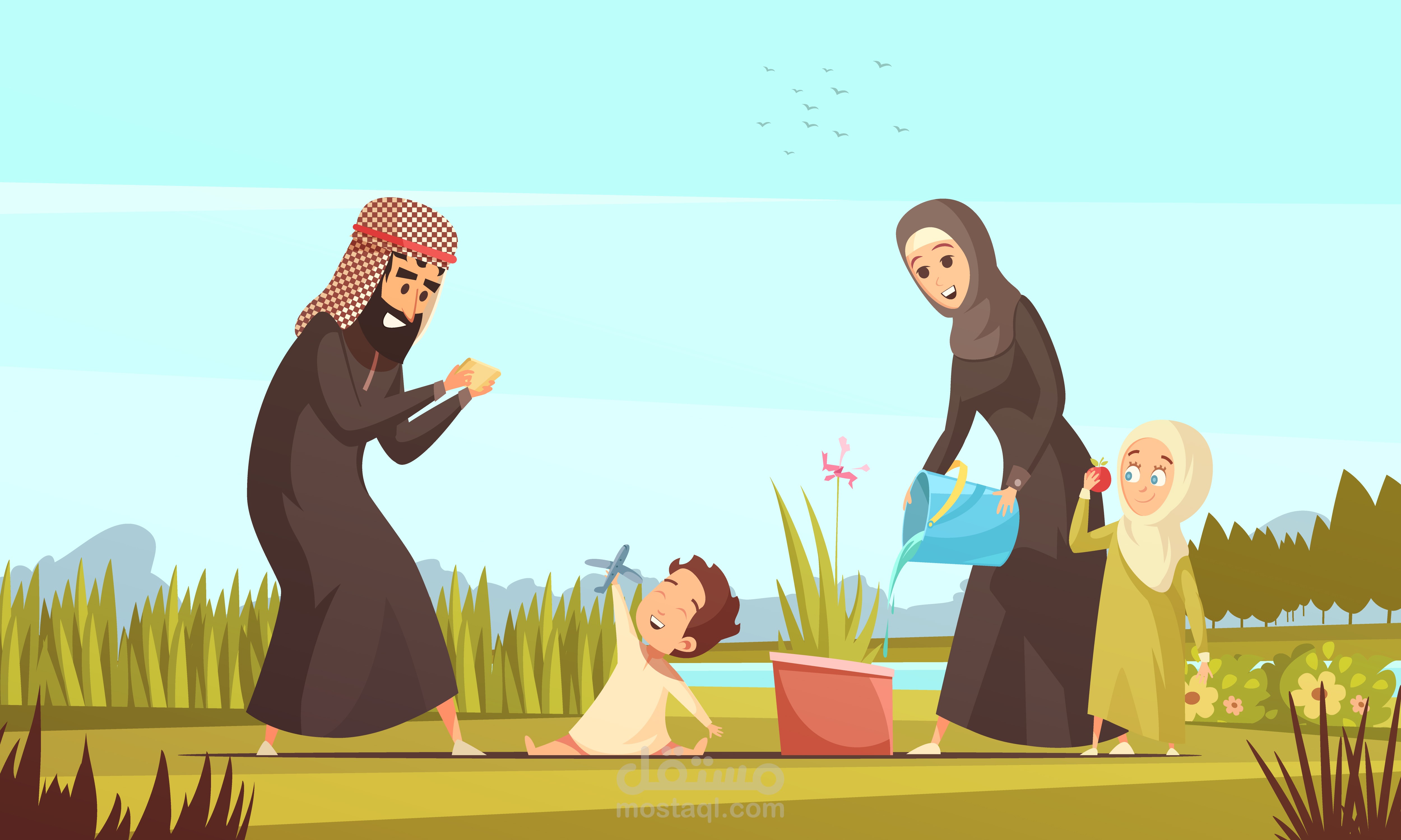 فيديو موشن جرافيك العيد