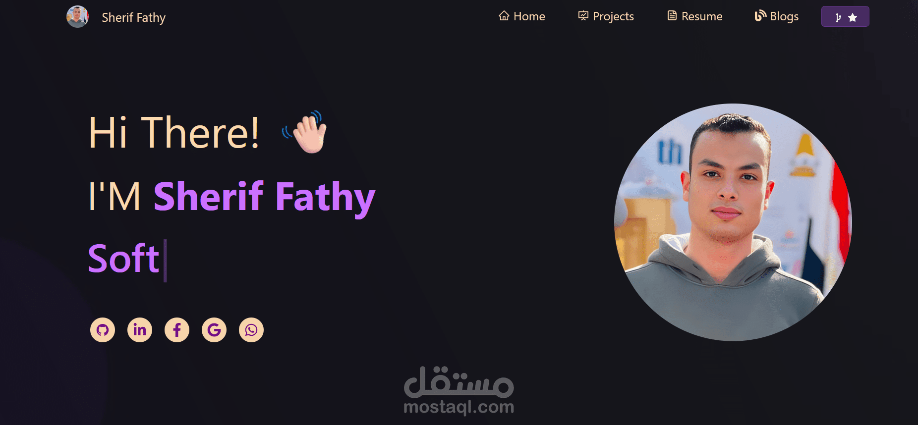 بورتفوليو أعمالي في تطوير الويب