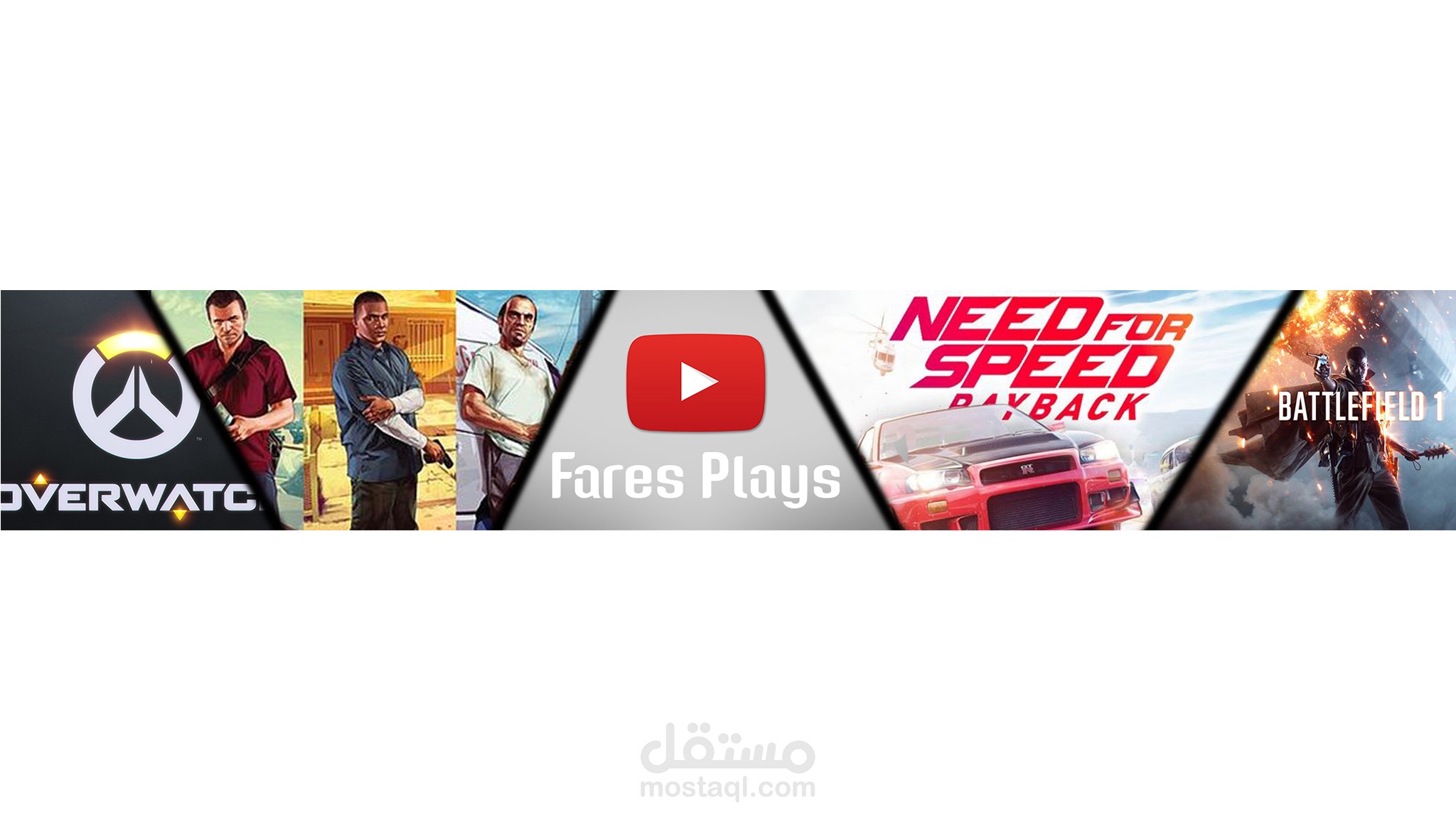 تصميم بانر لليوتيوب - youtube banner design