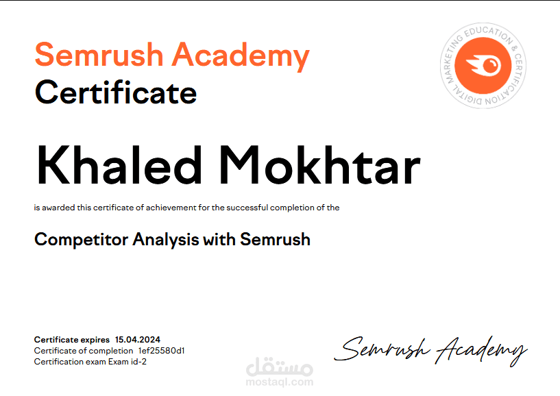 Competitor Analysis with Semrush