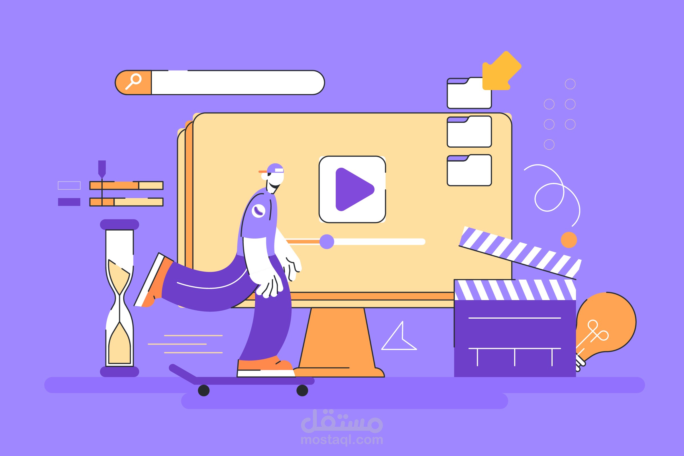 أضف لمسة إبداعية لرسالتك مع تقنية الموشن جرافيك.