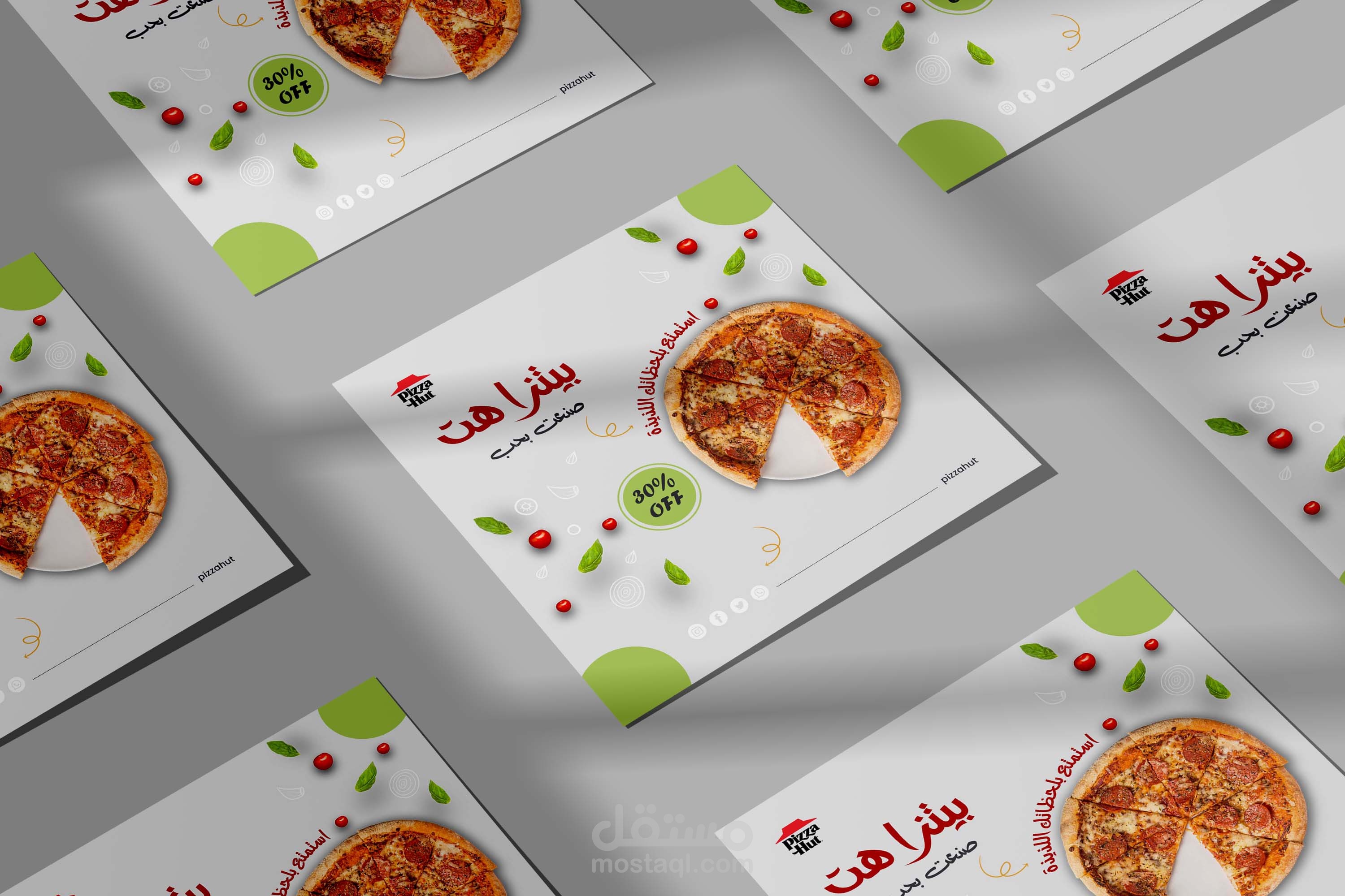 تصاميم سوشيال ميديا متنوعة