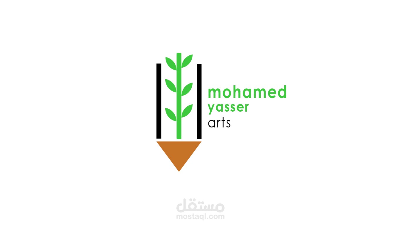 شعار لشركة ابداع وتصميم وتعديل الصور والرسم