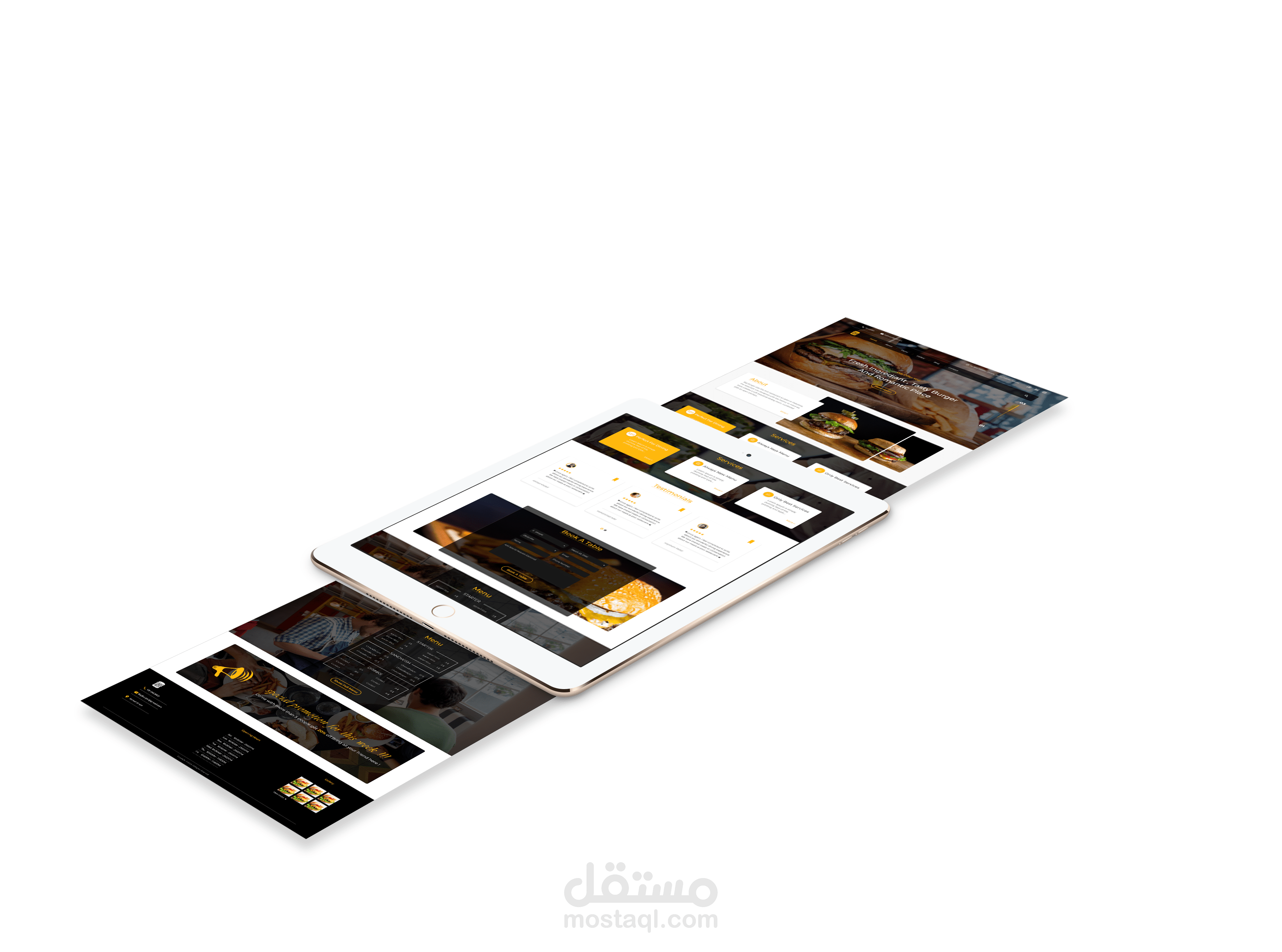 responsive website(mobile view