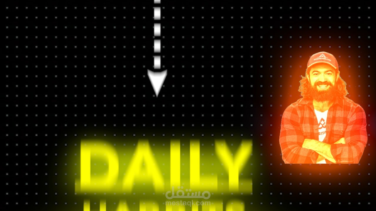 تصميم فيديو لصالح صانع محتوى لليوتيوب والتيكتوك