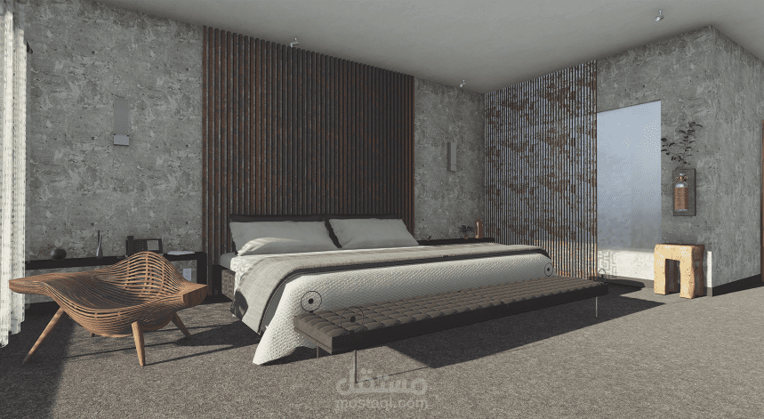 تصميم غرفة فندق