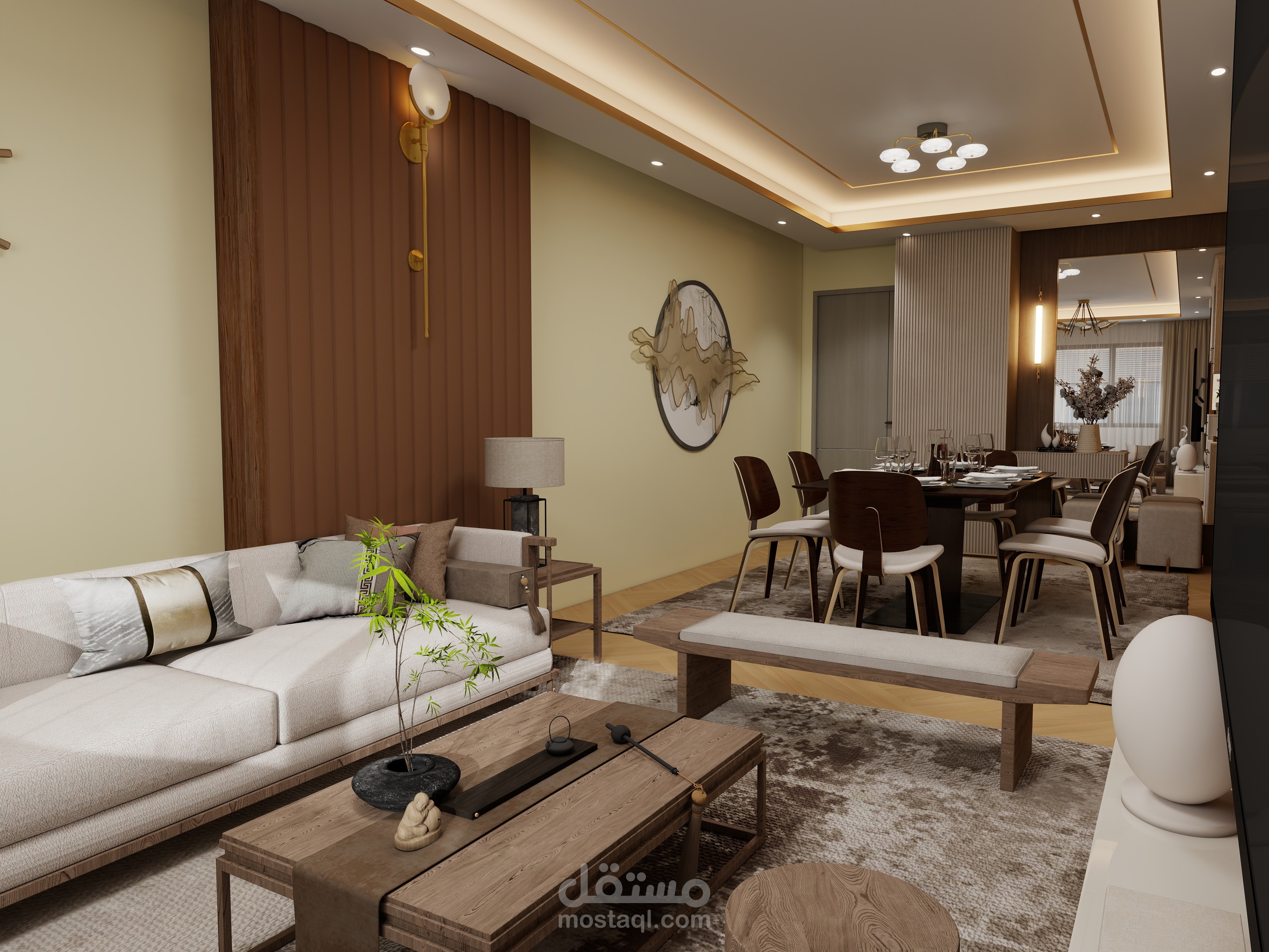 تصميم داخلى لشقق سكنيه