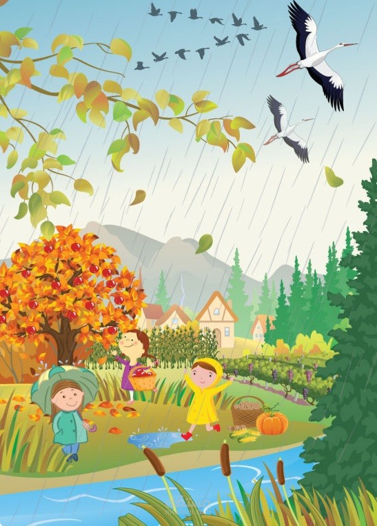 رسم القصص والمناظر الطبيعية