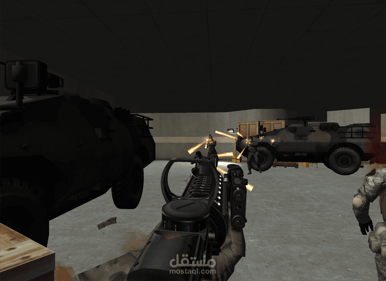 لعبه Fps shooter Multiplayer