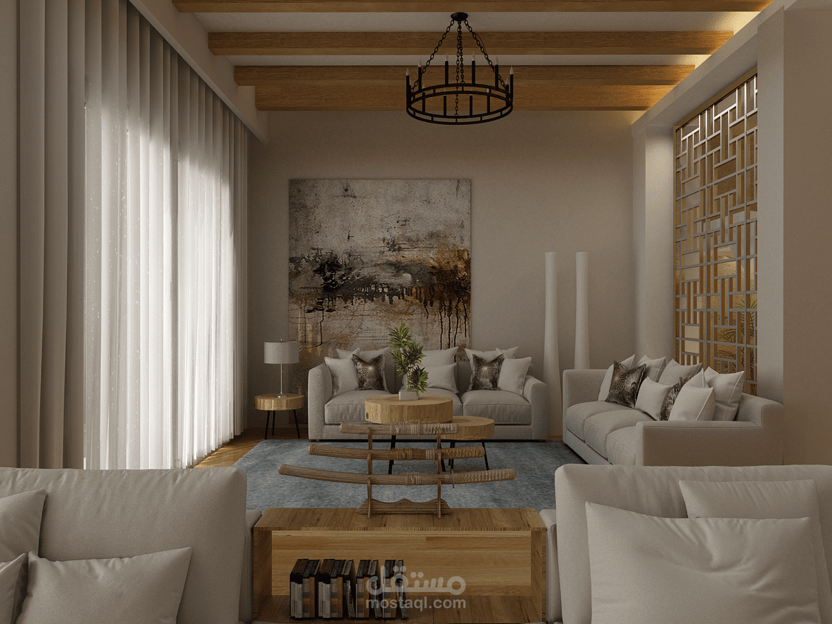 تصميم داخلي لفيلا