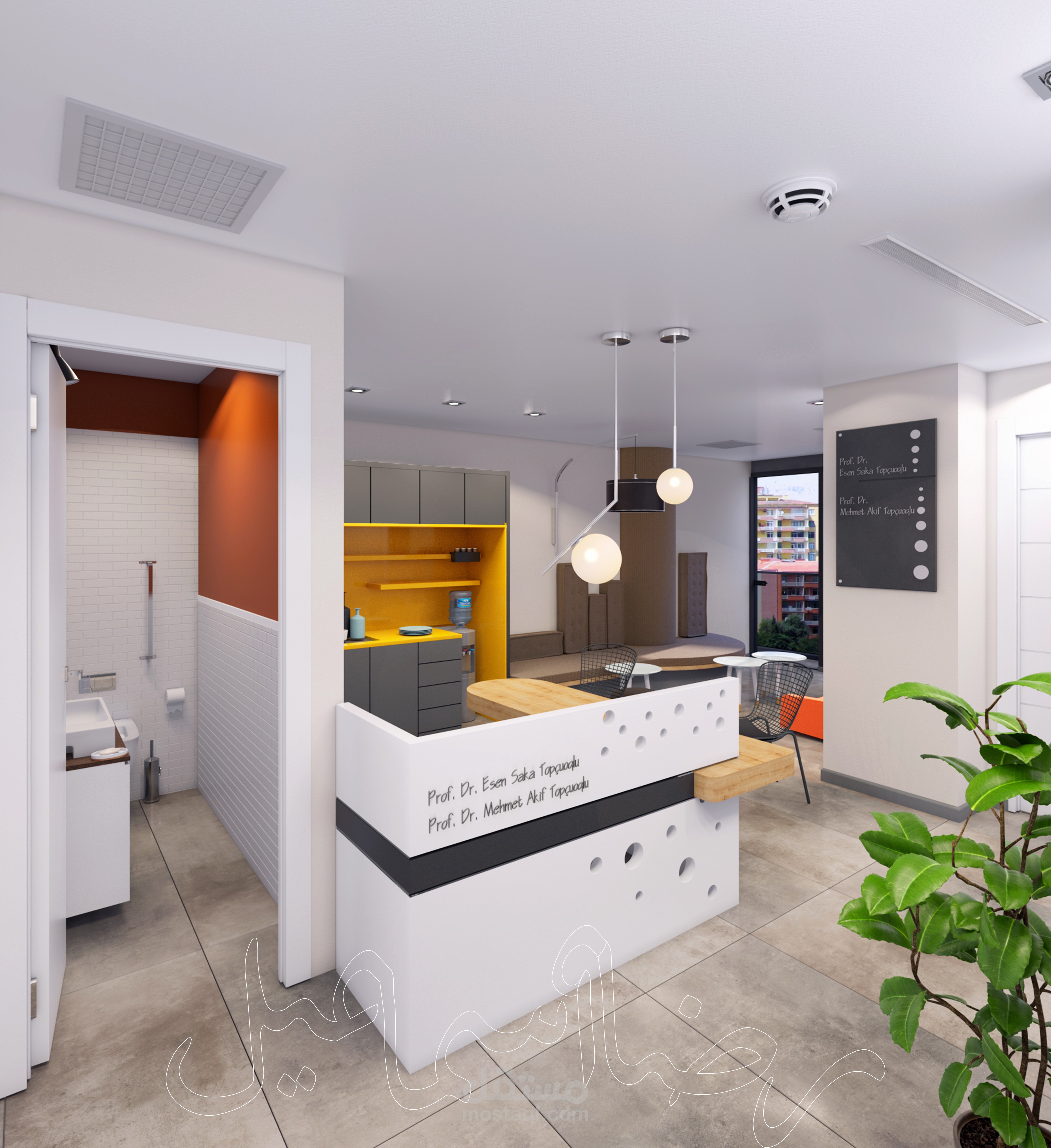 تصميم عيادة طبية