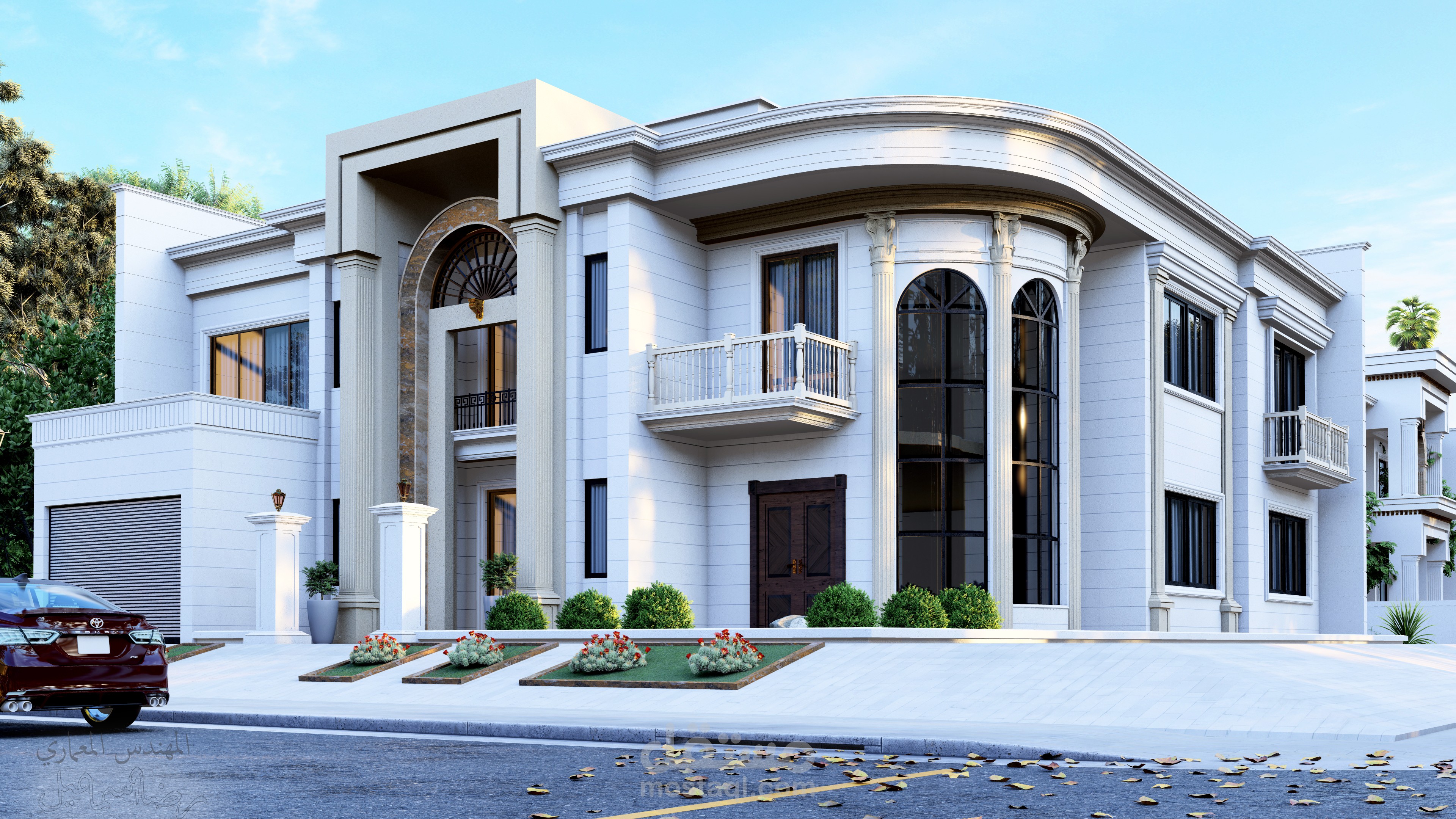 فيلا - طراز كلاسيك.