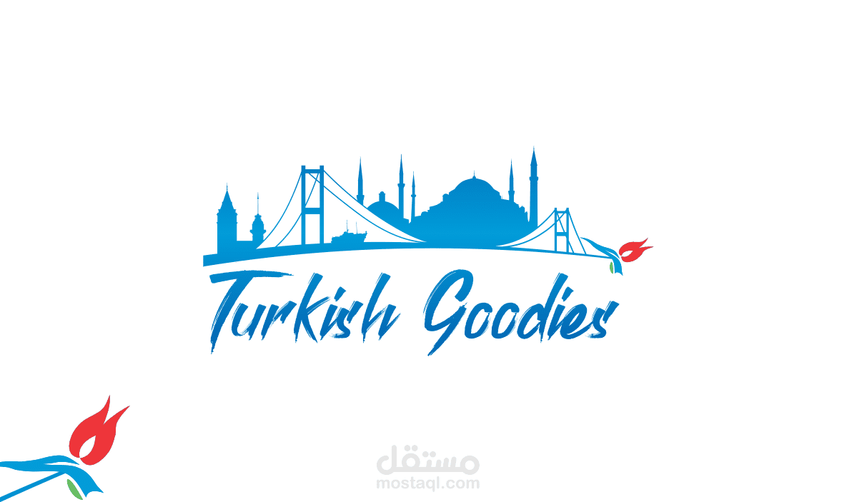 تطوير وتصميم شعار مطعم Turkish Goodies