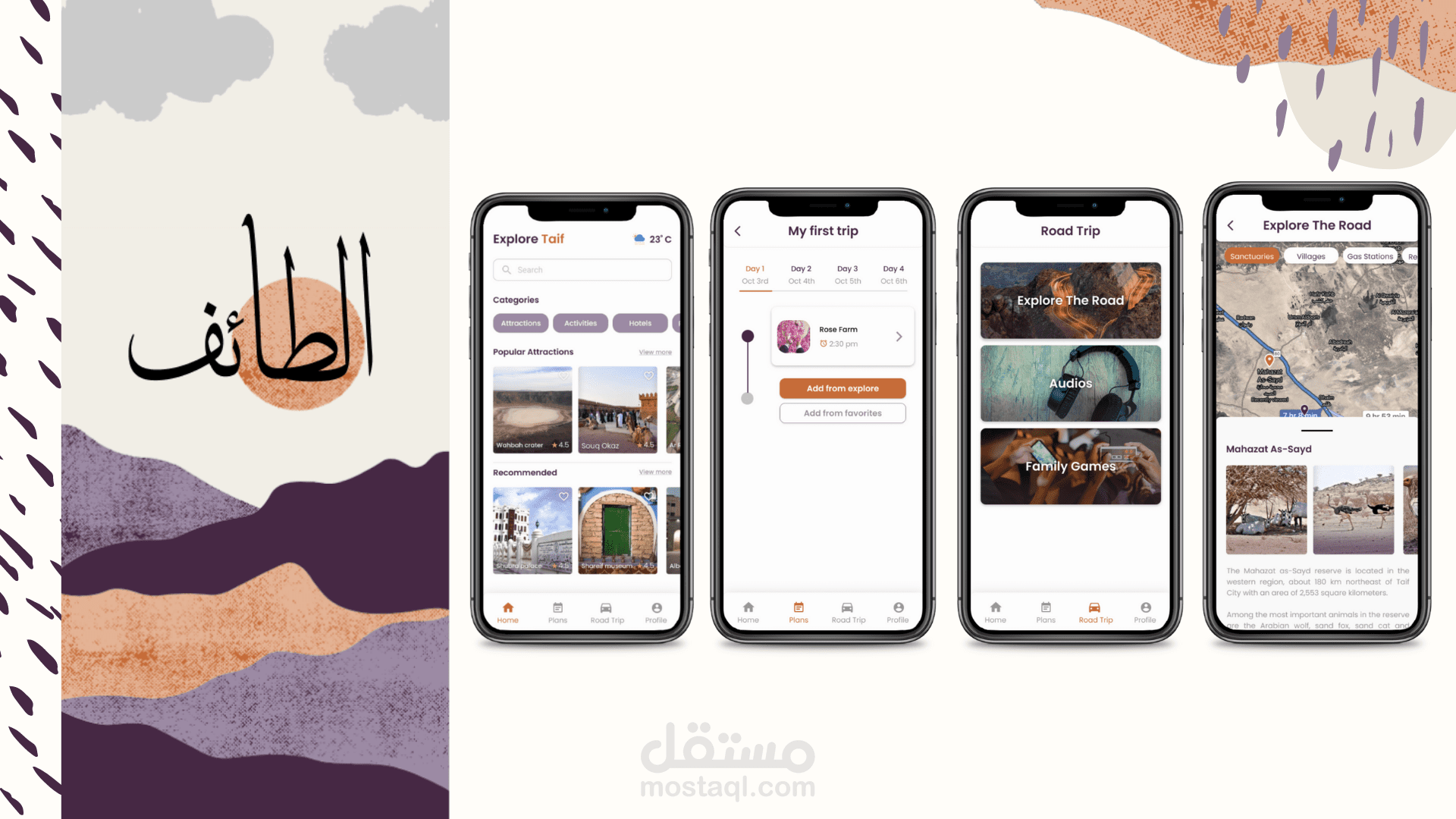 تطبيق مدينة الطائف السياحي
