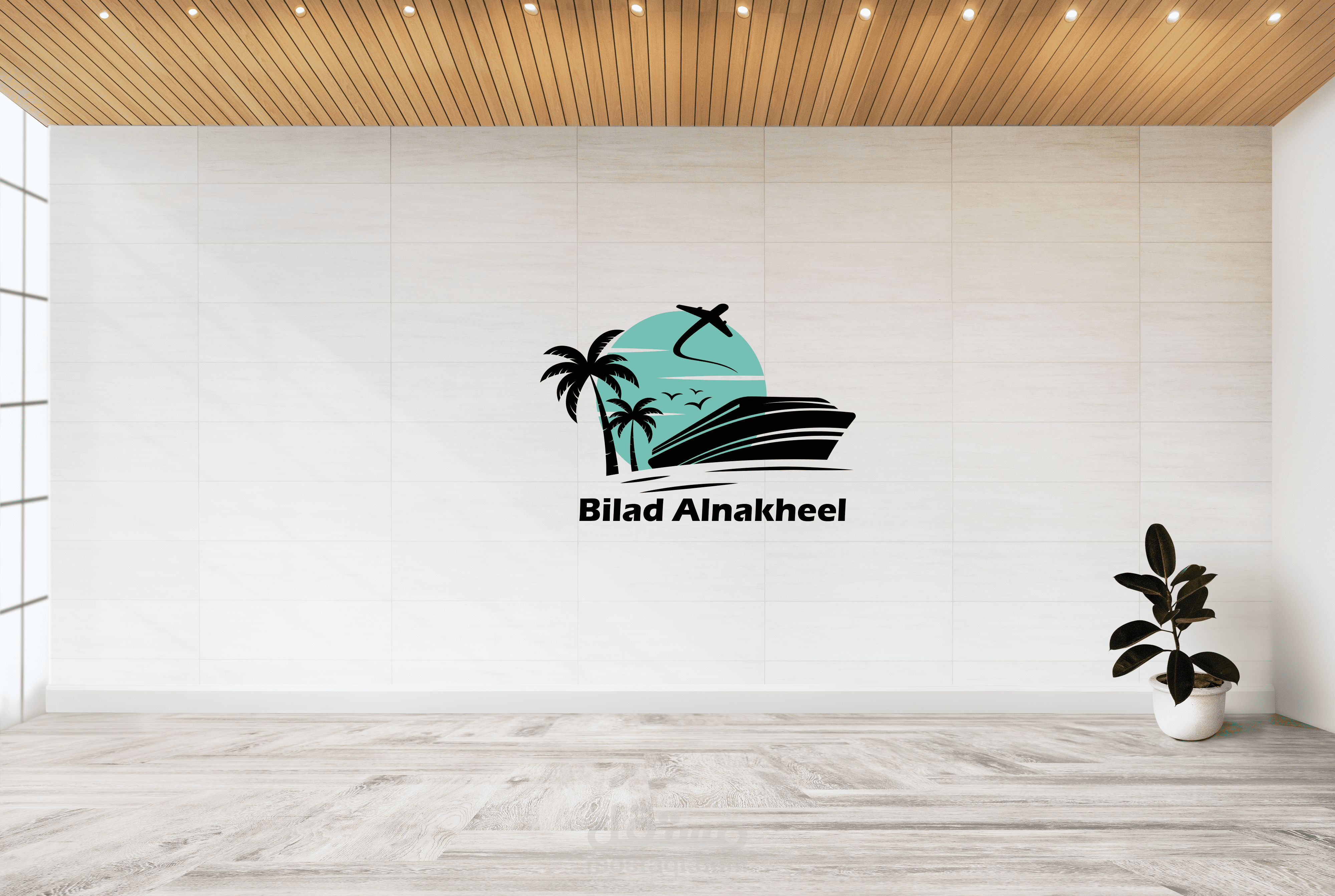 تصميم لوكو لشركه سياحه وسفر