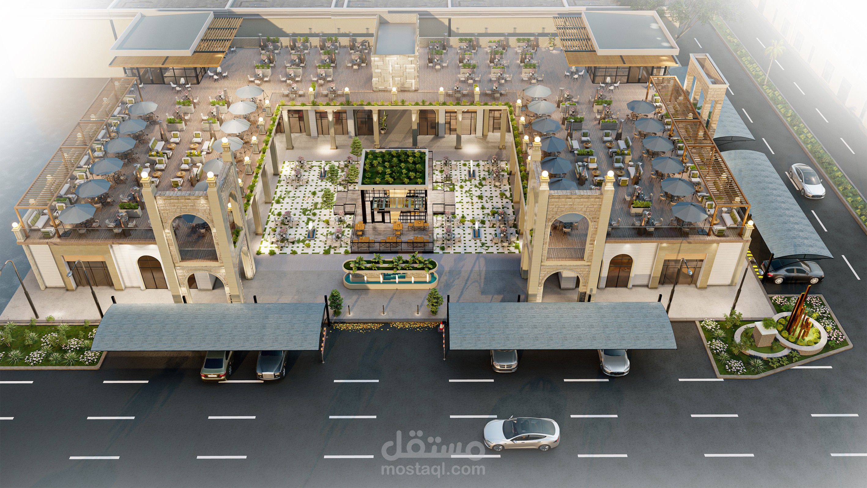 تصميم مول تجاري