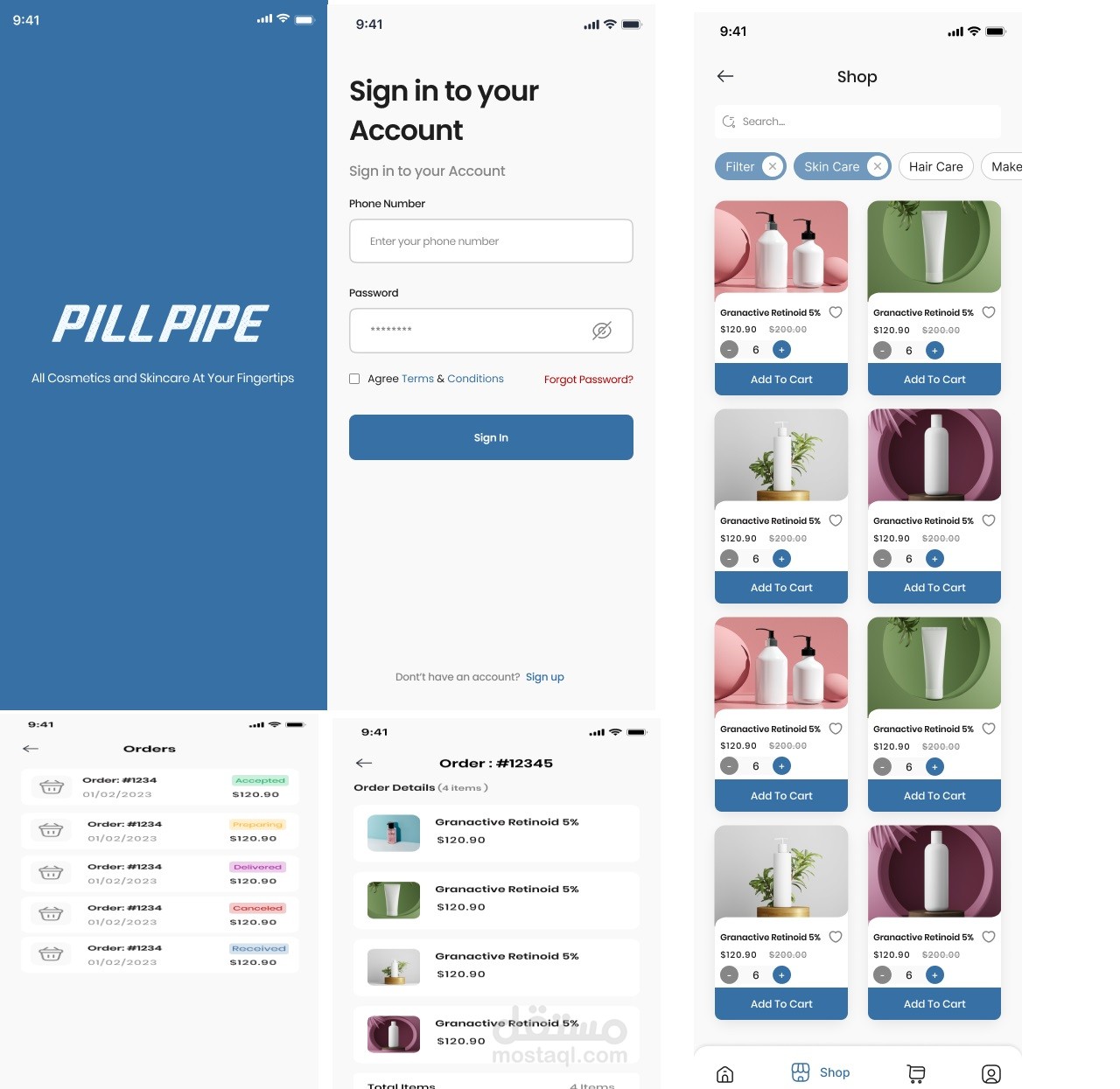 تصميم و انشاء تطبيقات الموبايل بأستخدام Flutter