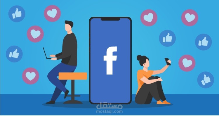 كتابة محتوى تفاعلي للفيسبوك لماركة دهانات