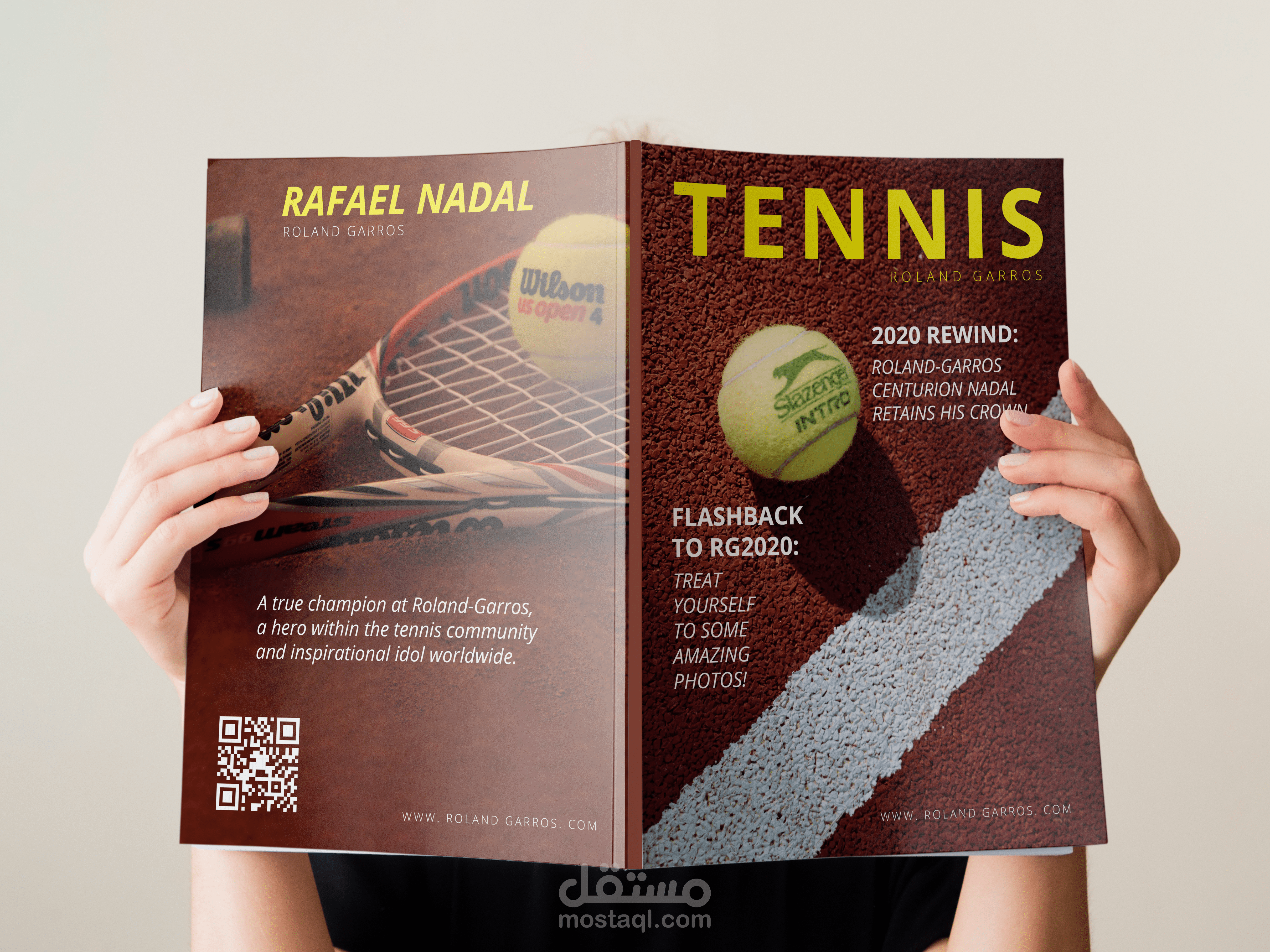 Magazine design project #Tennis