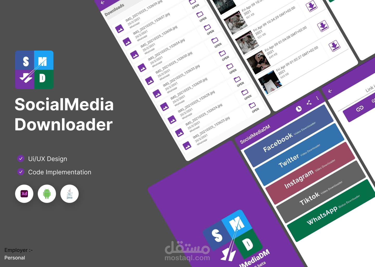 SocialMedia Download Manager