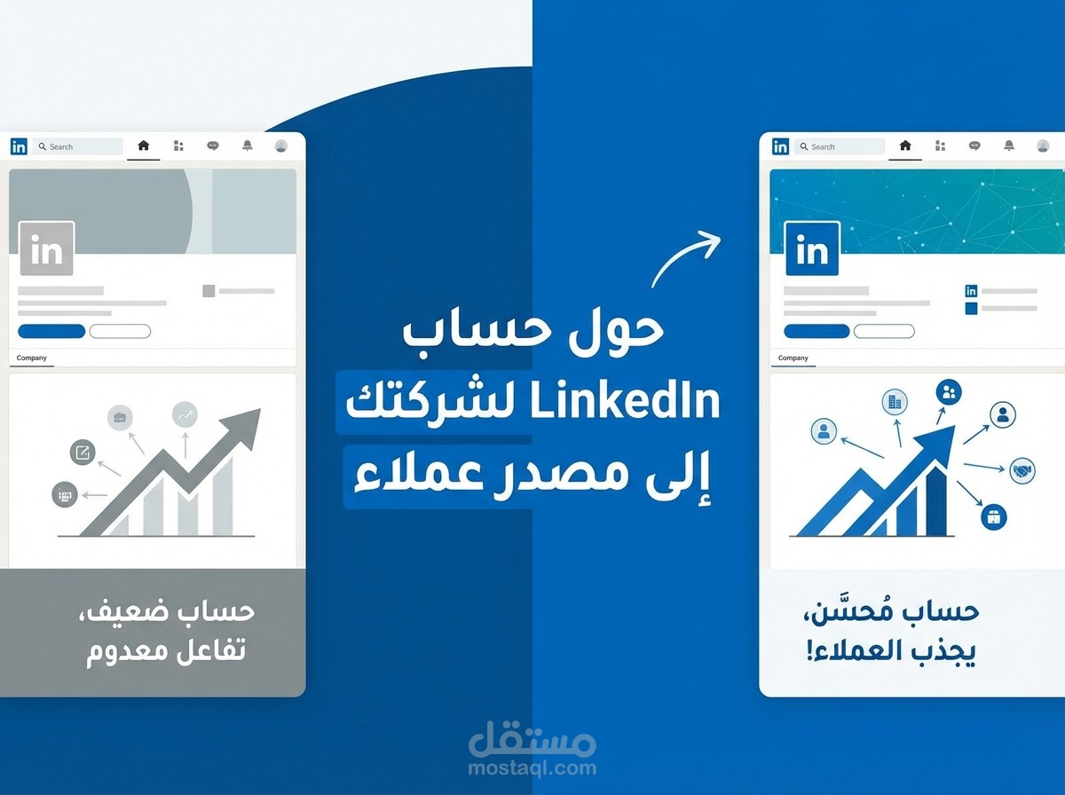 تحسين حساب LinkedIn لشركتك لجذب عملاء وفرص أعمال جديدة