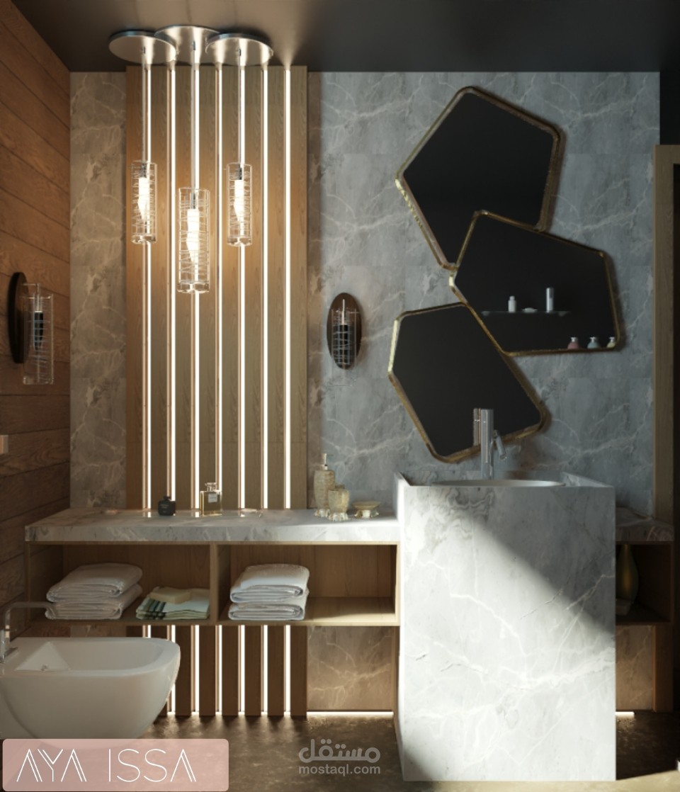 Modern bathroom
