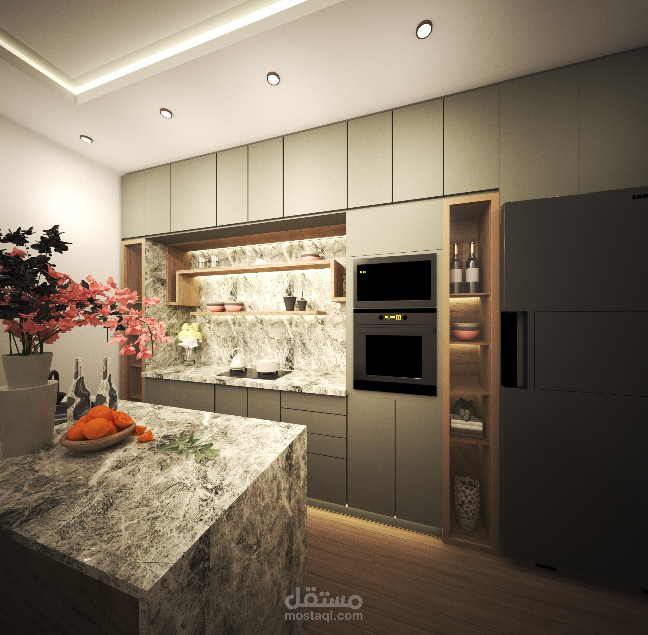 تصميم لمطبخ بقطر