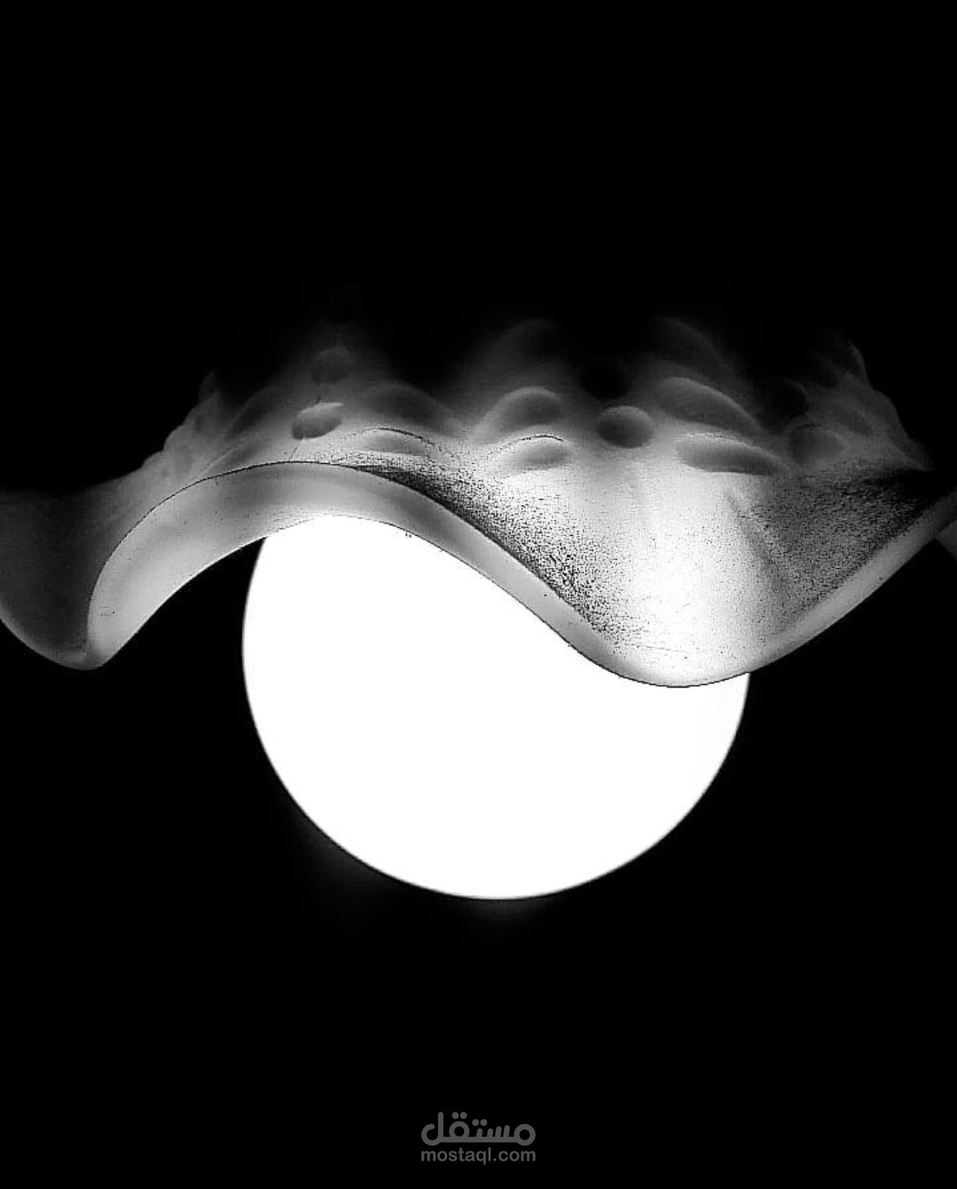 Black and white