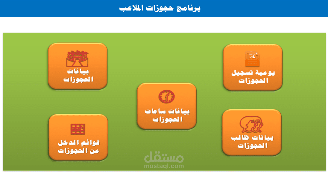 برنامج حجوزات الملاعب 0.1