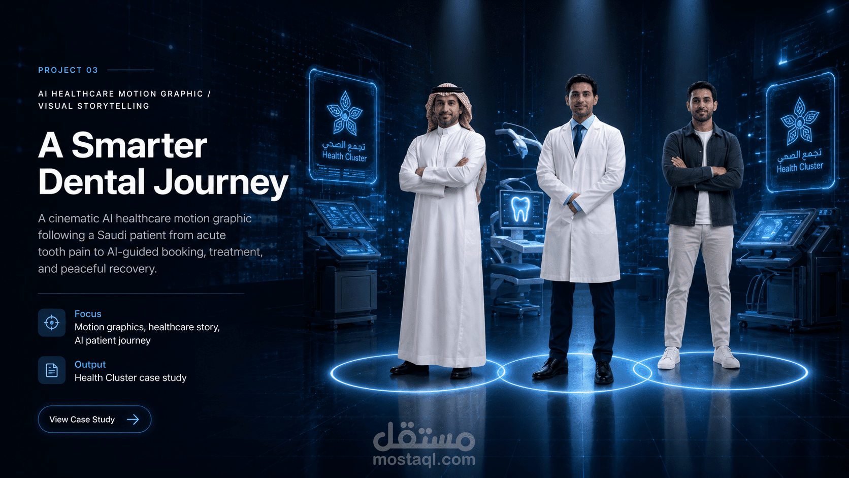 تطوير تجربة بصرية ذكية لرحلة المريض