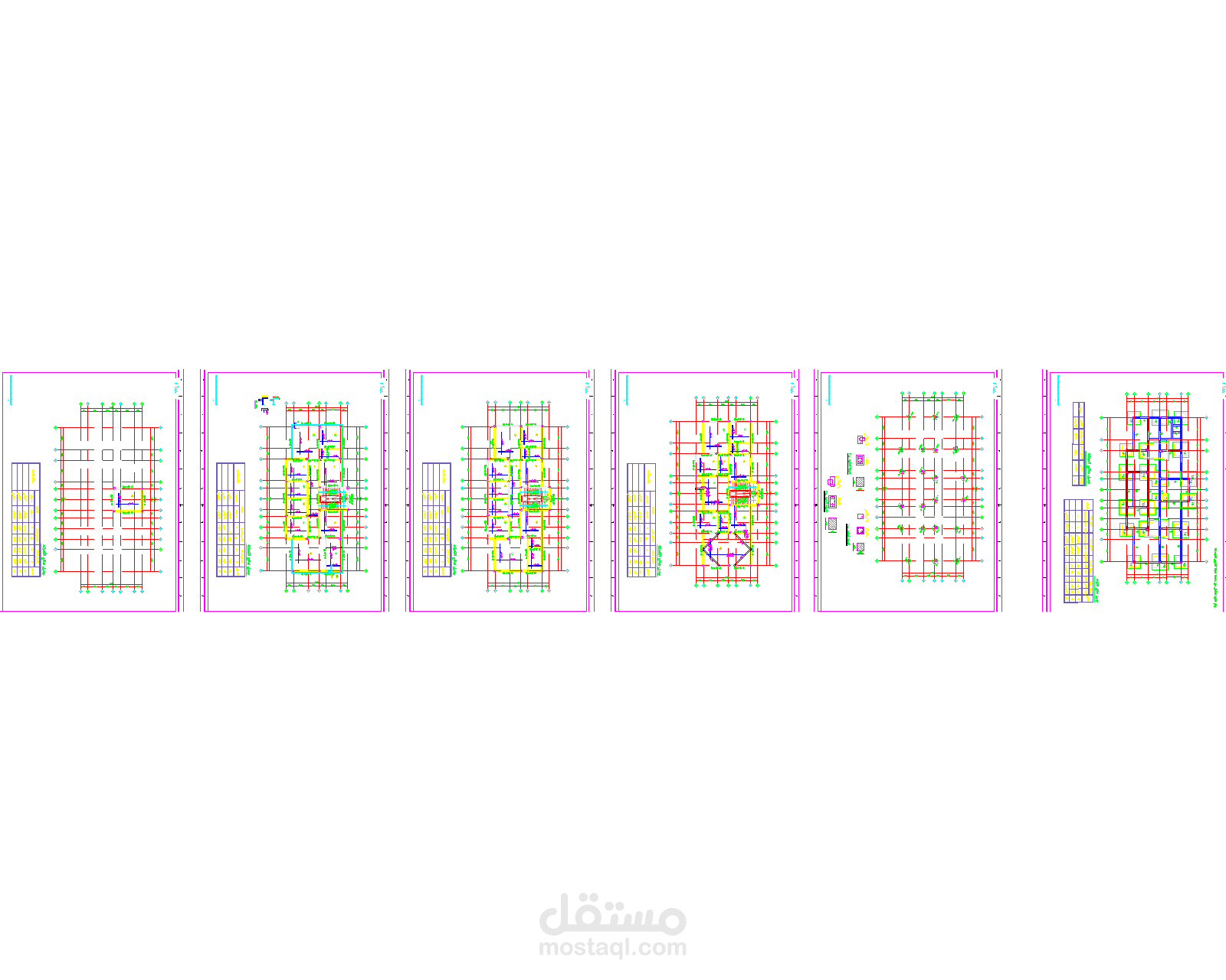 تصميم متكامل لمبنى إداري