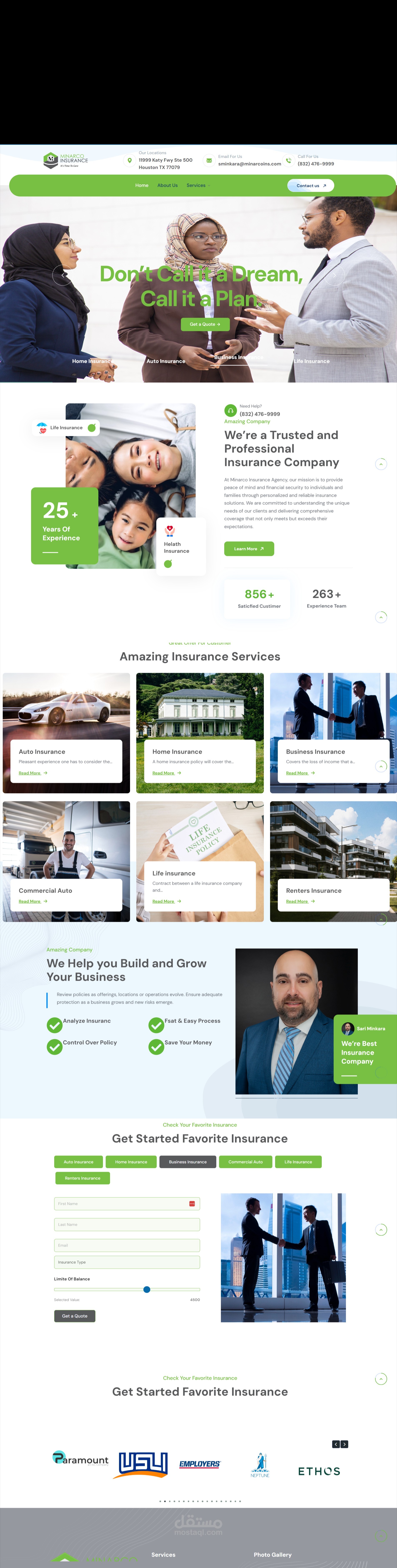 شركه تأمين بالولايات المتحده الأمريكيه