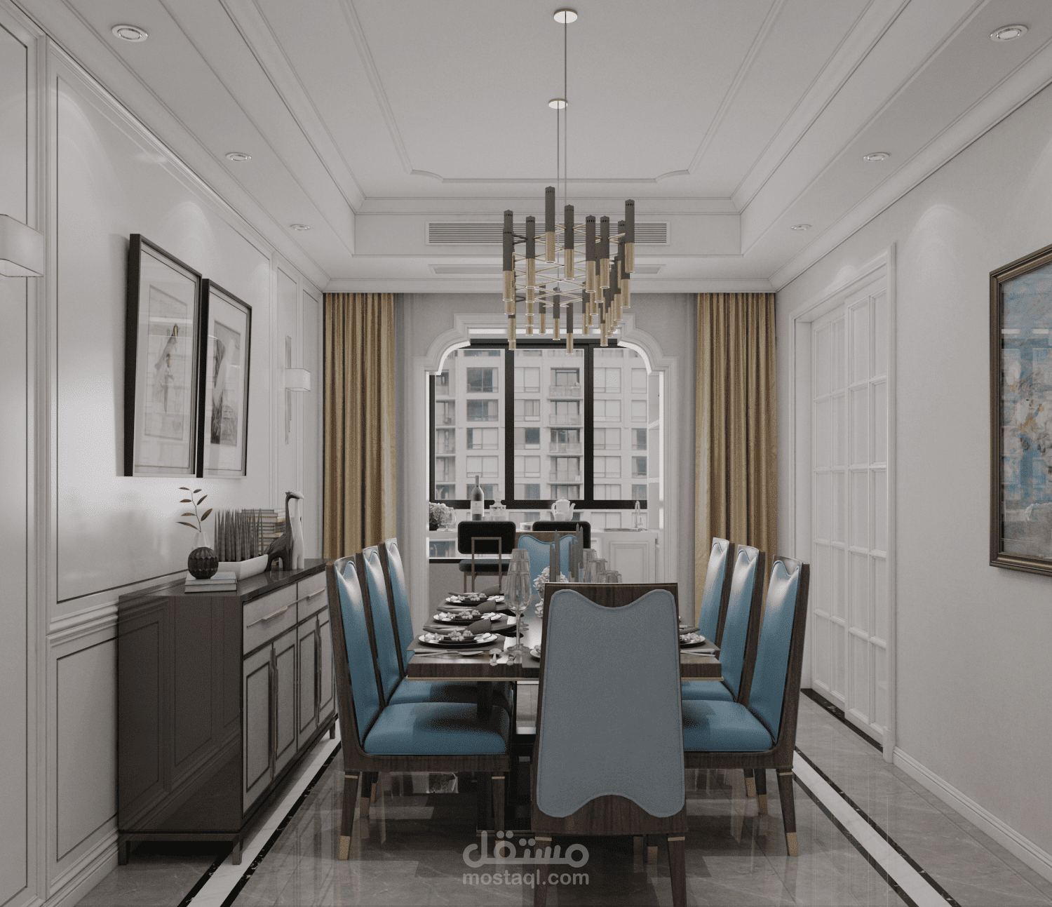 تصميم غرفة طعام