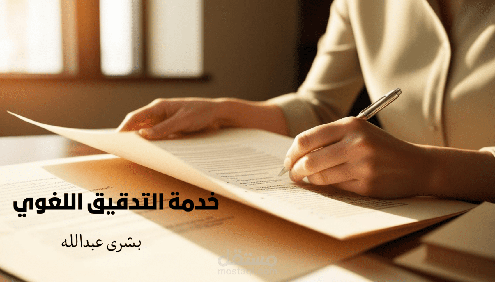 تدقيق لغوي احترافي للنصوص العربية بدقة واهتمام بالتفاصيل