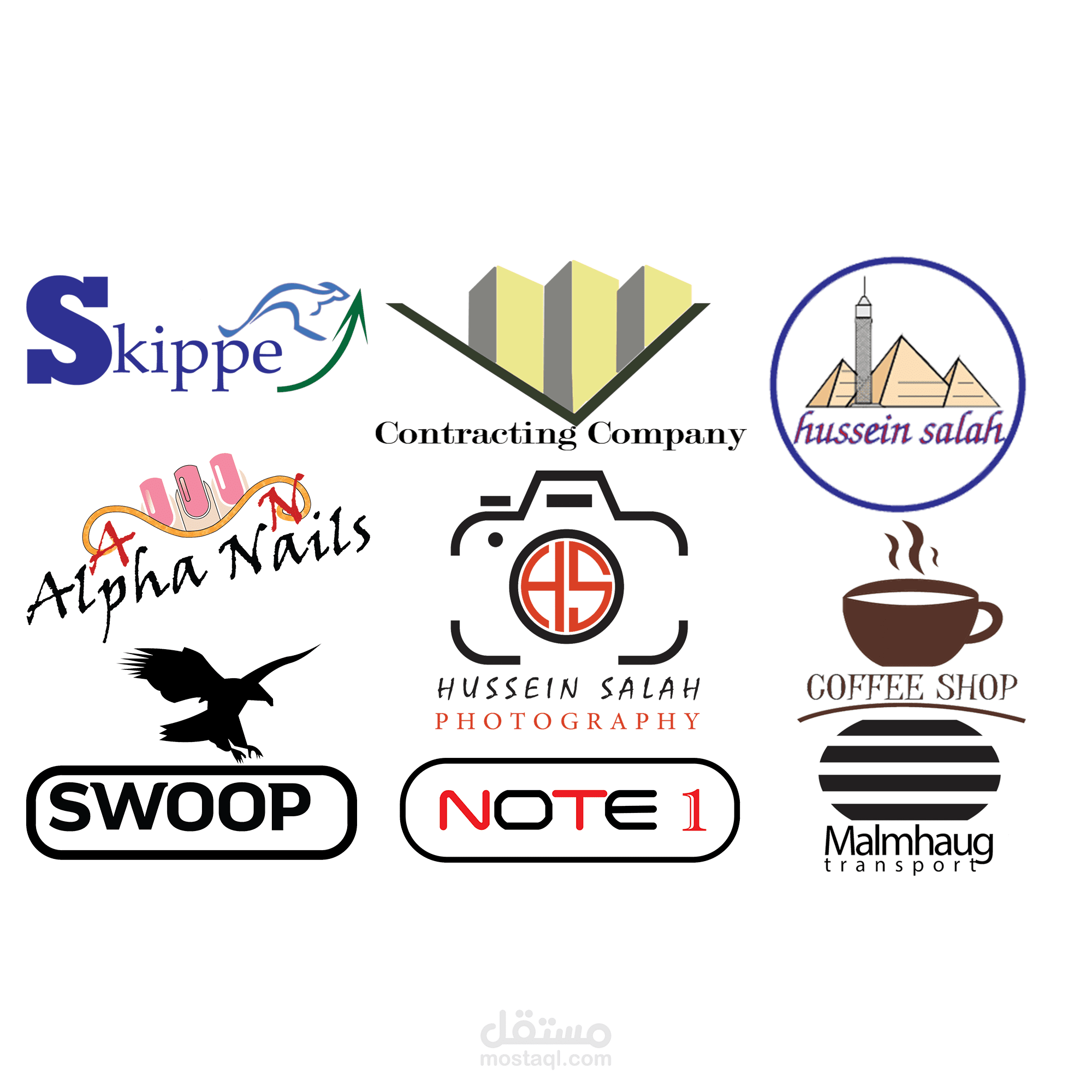 من اعمالي في الشعارات