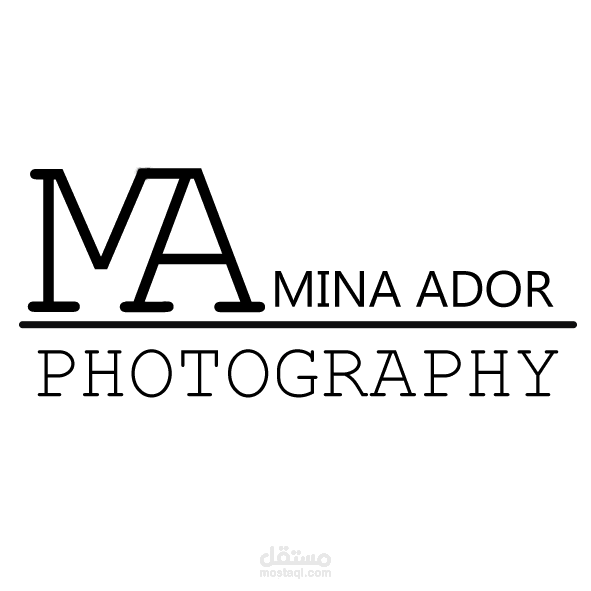 لوجو لمصور فوتوغرافر