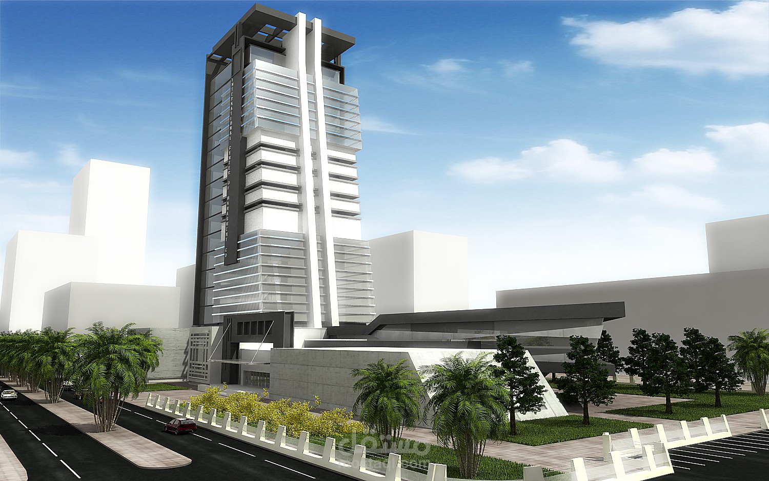 تصميم برج مكاتب