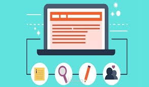 كتابة محتوى لصفحات موقع محاسبي