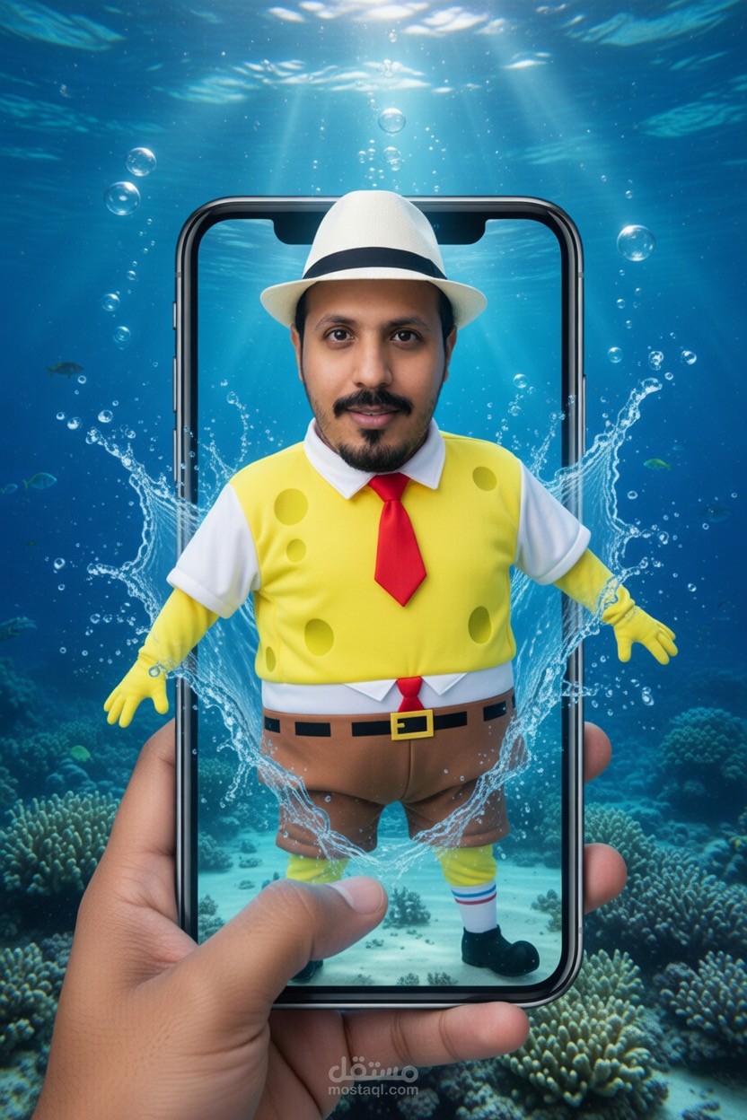 شخصية سبونج بوب من مسرحية جواليا