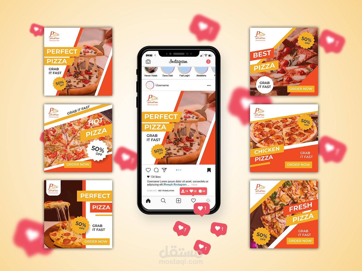 تصميم بوست سوشيال ميديا Post Social media designs