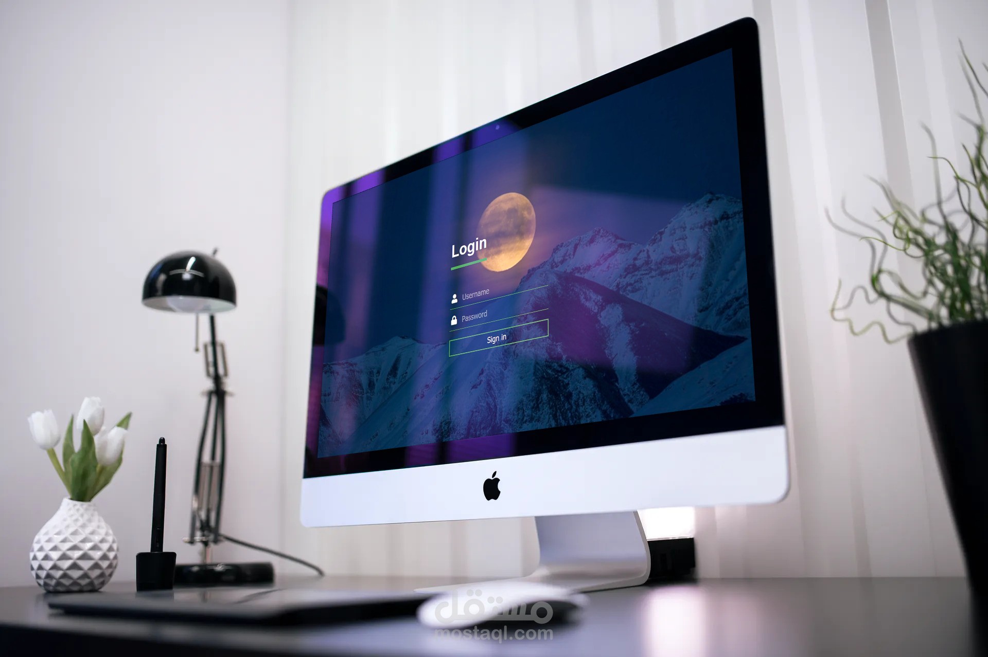 صفحة تسجيل دخول للمستخدم جميلة ورائعة (Transparent-Login-Form)