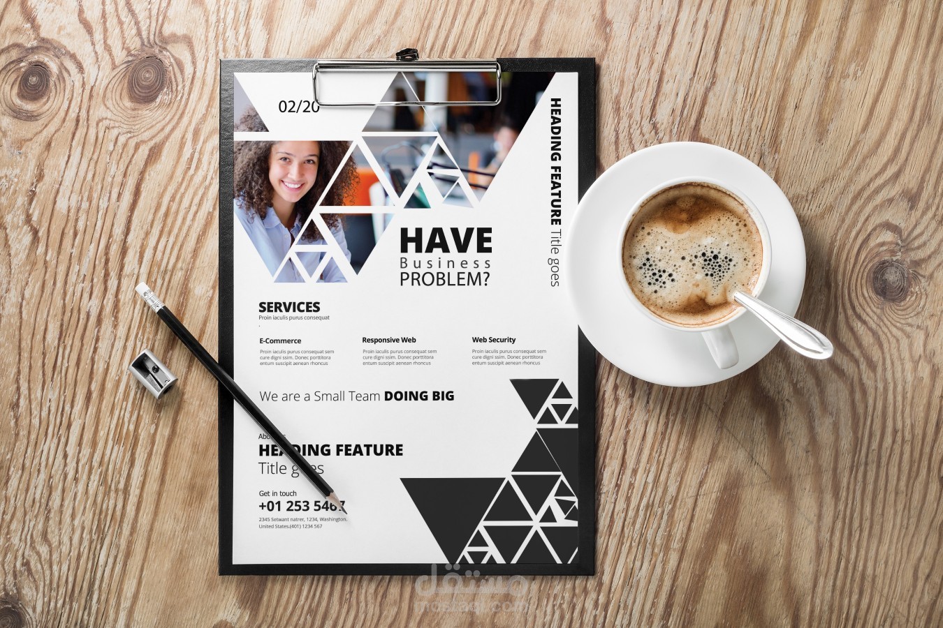 تصميم فلاير ( flyer )  احترافي ابداعي