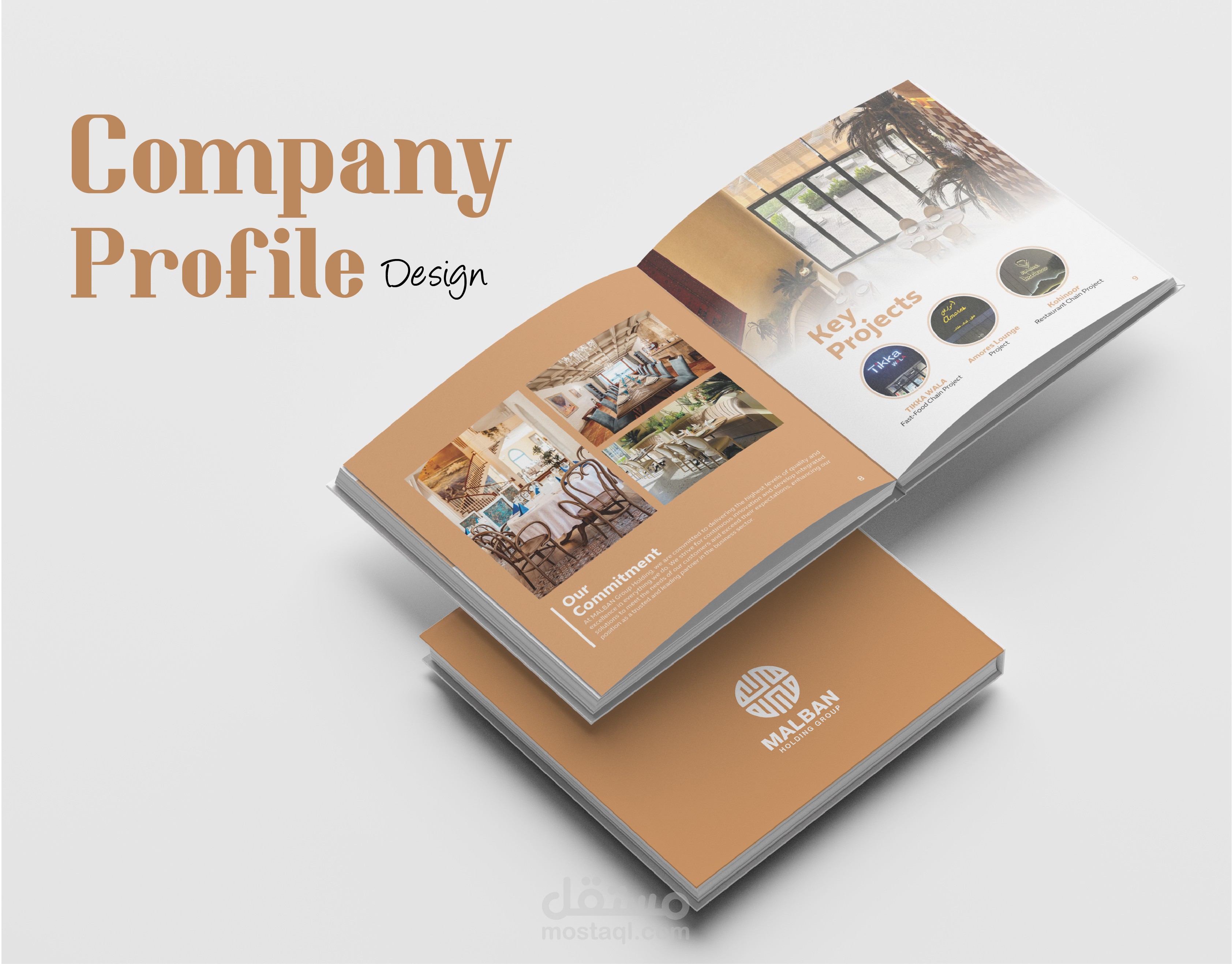 تصميم بروفايل شركة Company Profile Collection