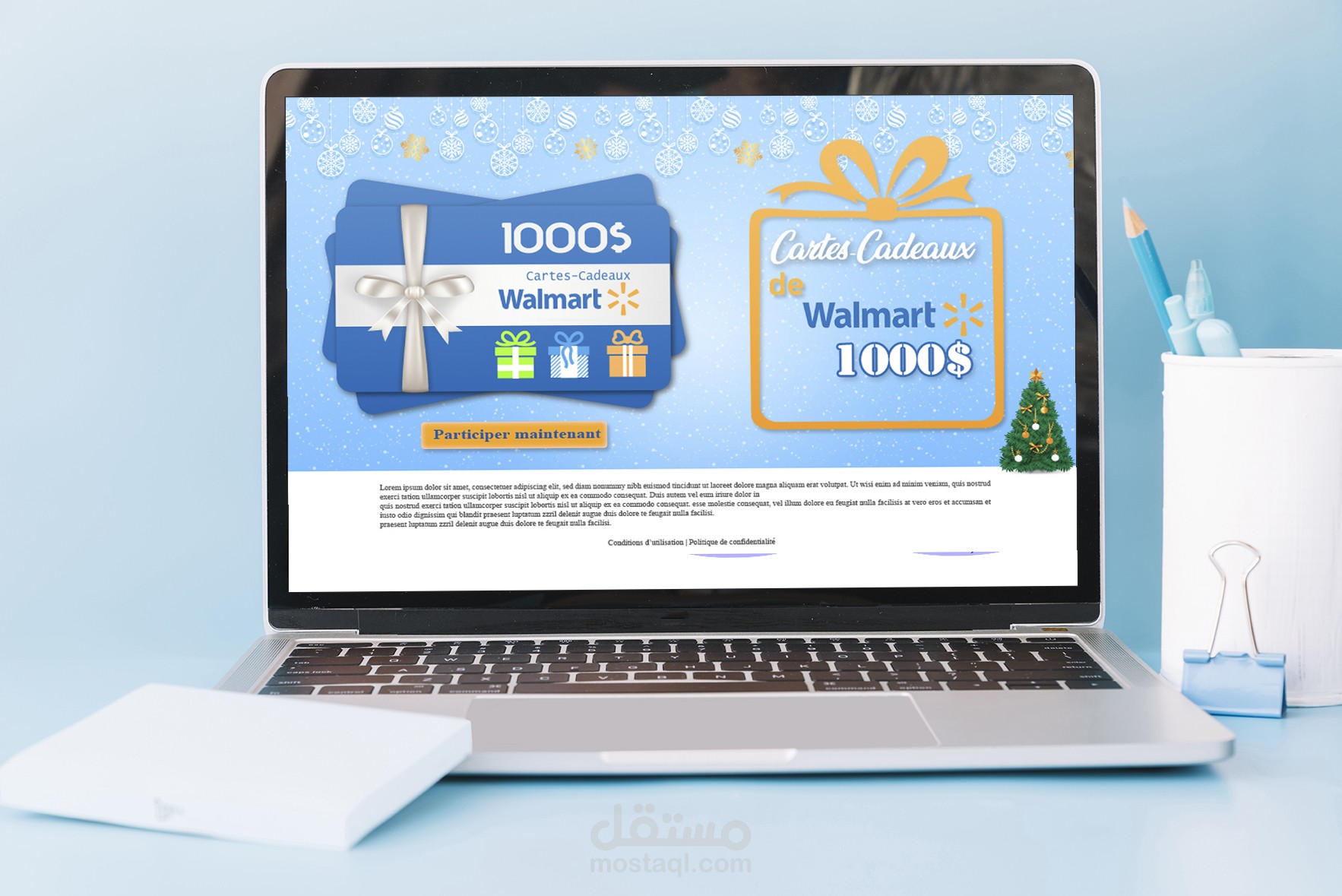 landing page WALMART