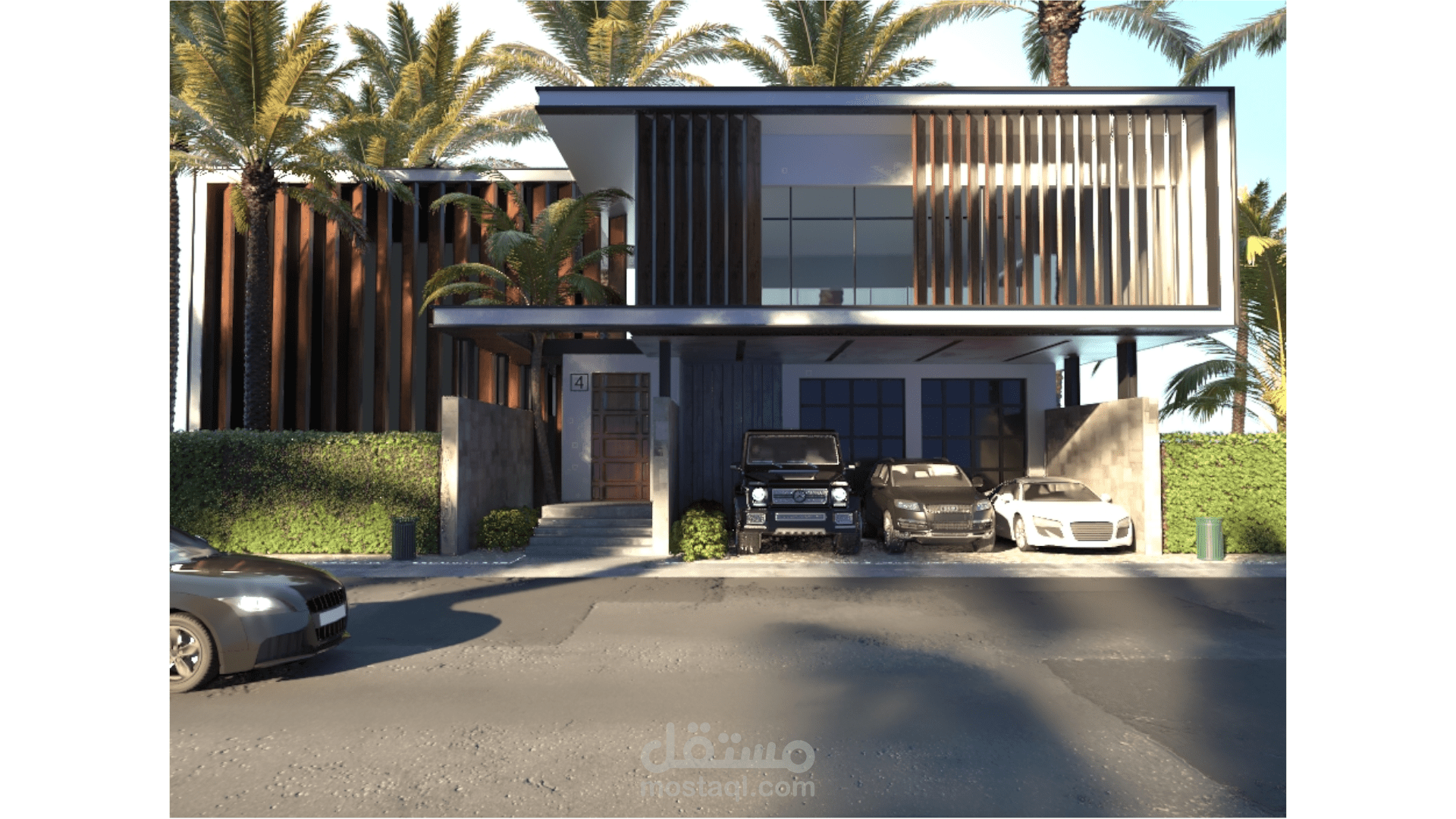 Modern Villa 3D model