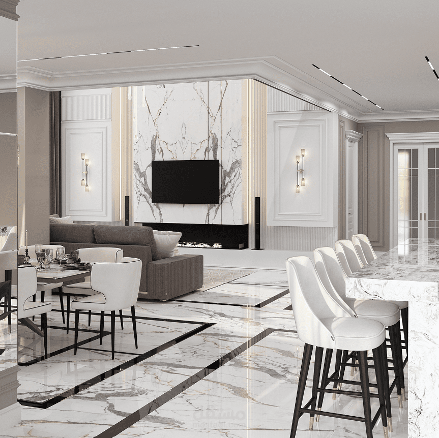تصميم فيلا حديثة باستخدام 3D Max