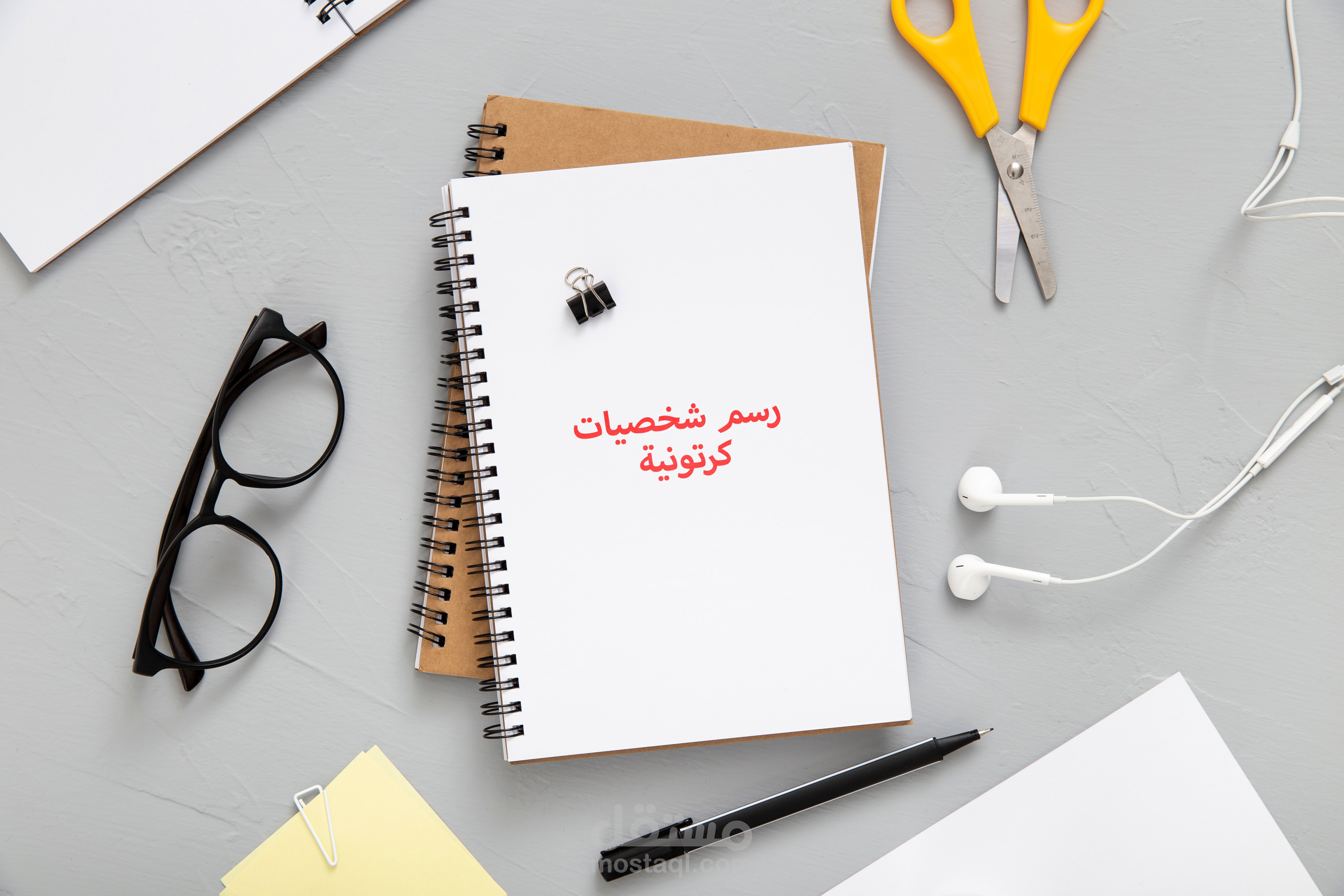 رسم شخصيات كرتونية