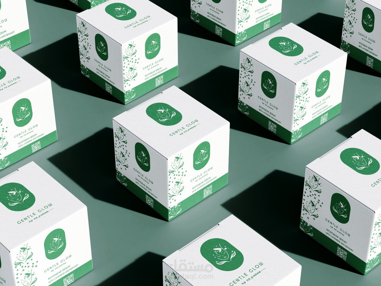 تصميم هوية بصرية Gentle Glow