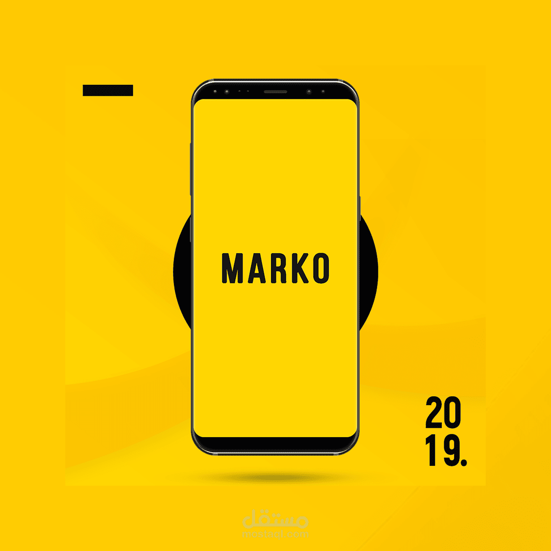 تصميم تطبيق MARKO FOOD UI/UX