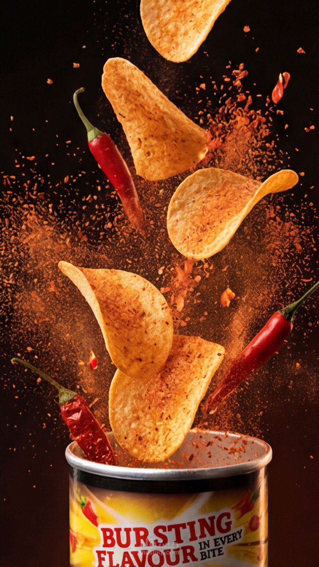 تحريك إعلاني احترافي لمنتج برنجلز | Professional Advertising Animation for Pringles